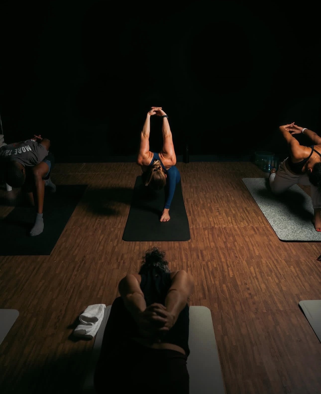 Members in a studio class