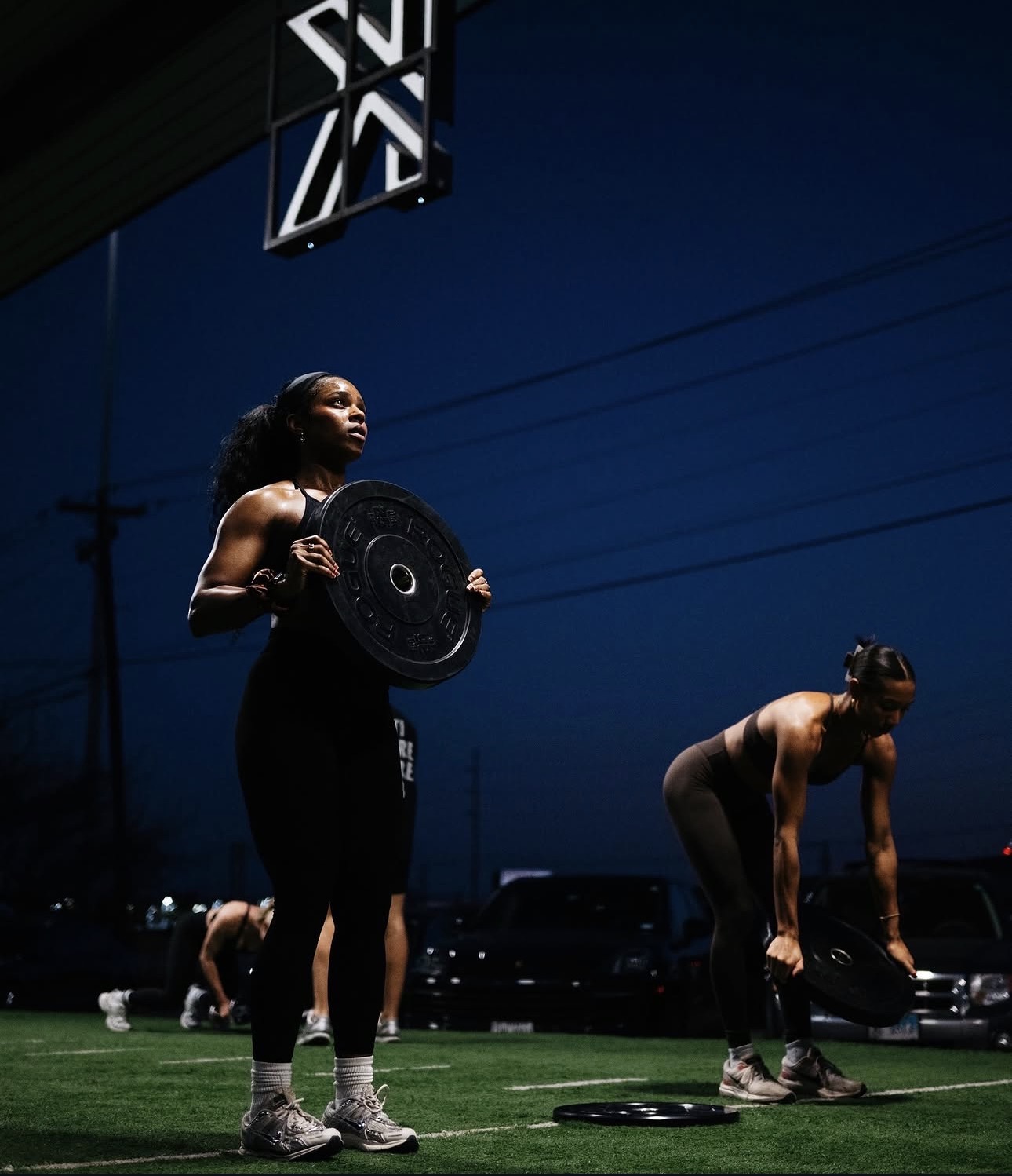 Outdoor training area